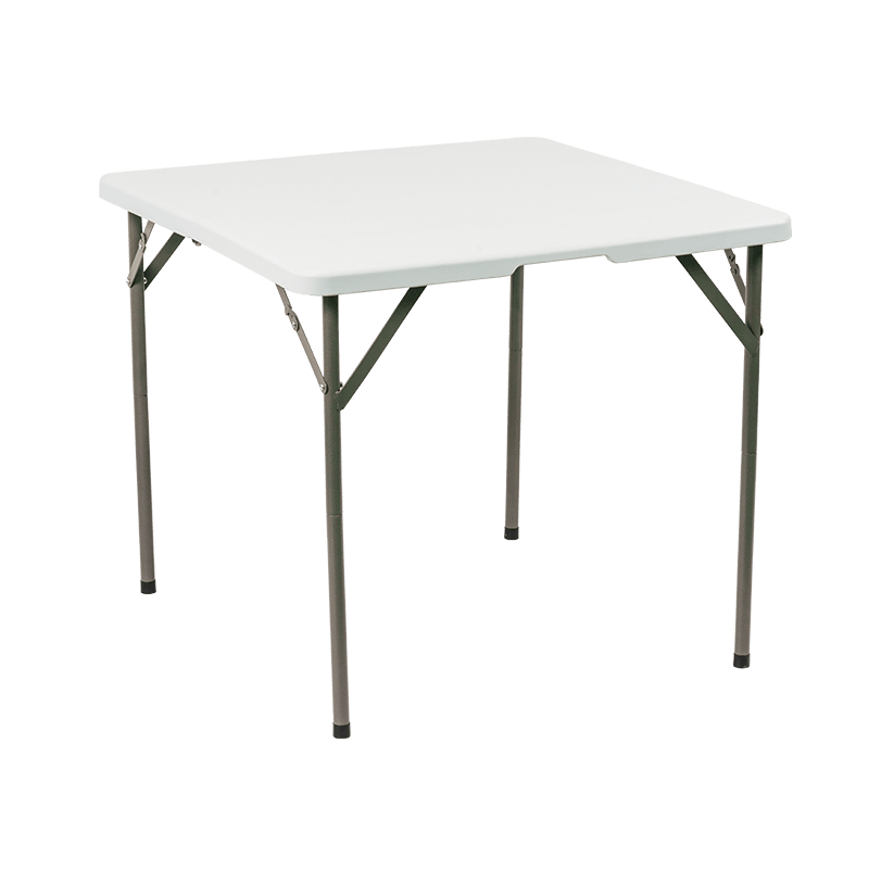 86 cm सेमी पोर्टेबल आउटडोर डस्टप्रोफर्रोफ्रेफ स्क्वायर तालिका
